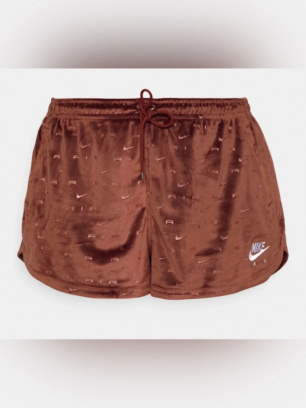 Nike Women’s Brown Velvet Athletic Shorts